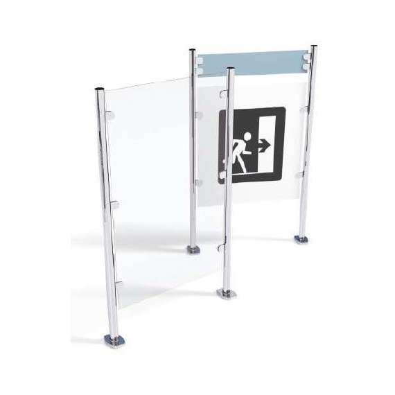 Cloison en polycarbonate commerces et magasins