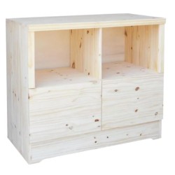 buffet bas en bois clair