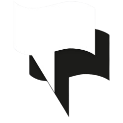Étiquette Drapeau