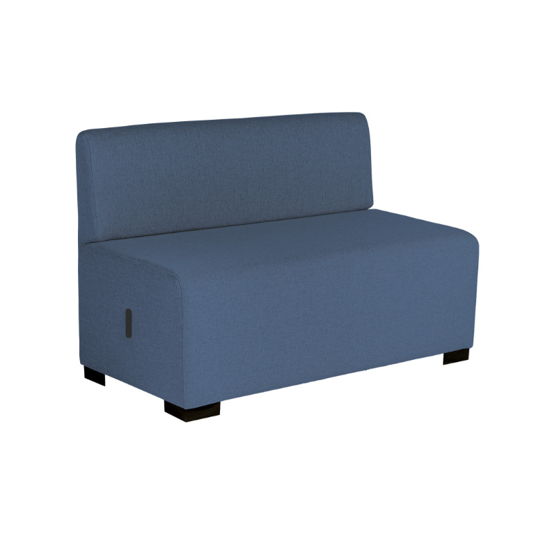 Canapé 2 places tissu