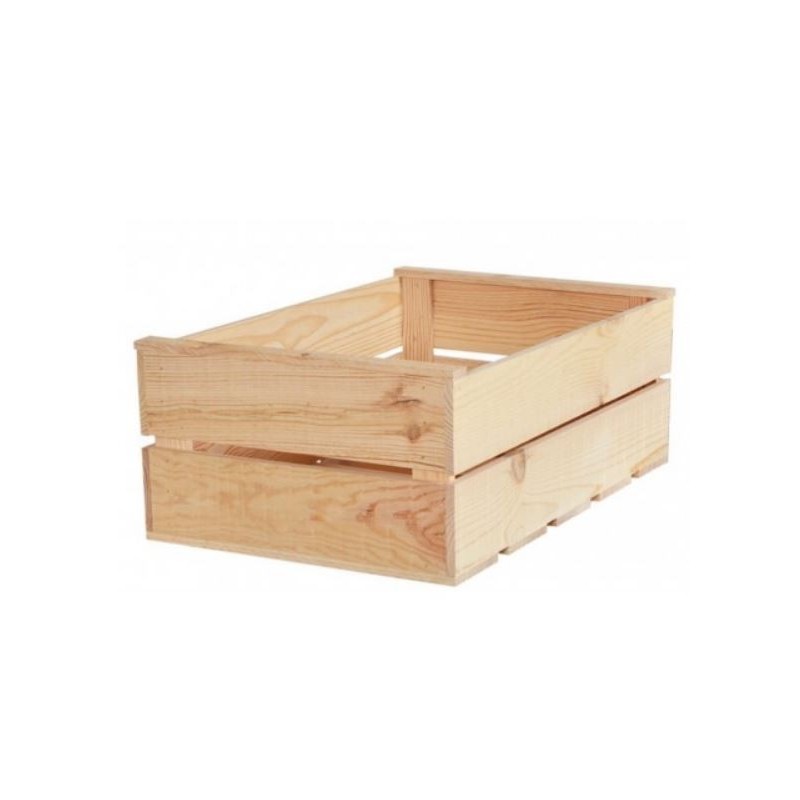 Caisse en bois pour Fruits et Légumes - Bois naturel et résistant