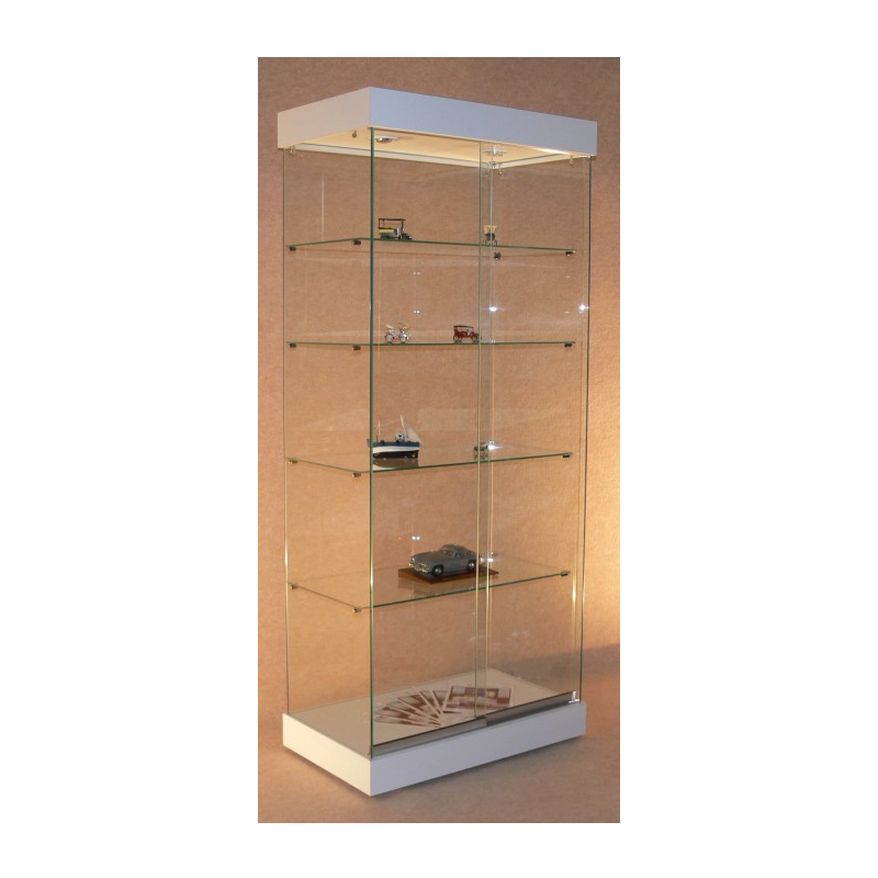 Vitrine d'exposition haute