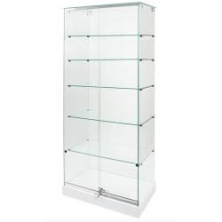 Vitrine d'exposition haute led