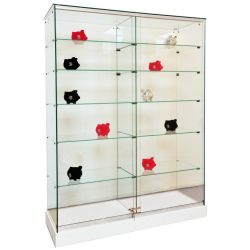 Vitrine d'exposition double...