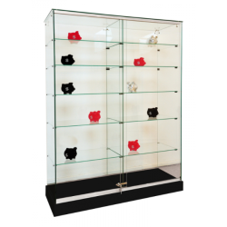 Vitrine d'exposition double...