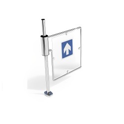 Portillon magasin barrière ou plexi