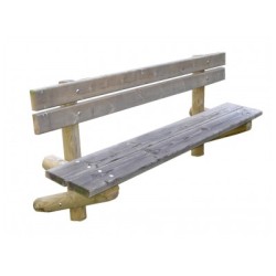 Banc PIEDS EN X Longueur 2 m