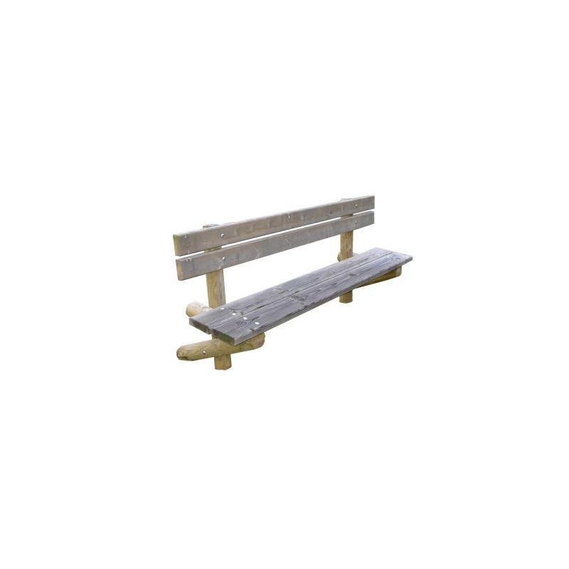 Banc PIEDS EN X Longueur 2 m