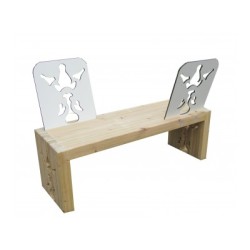 Banc vis à vis ORNEMENT