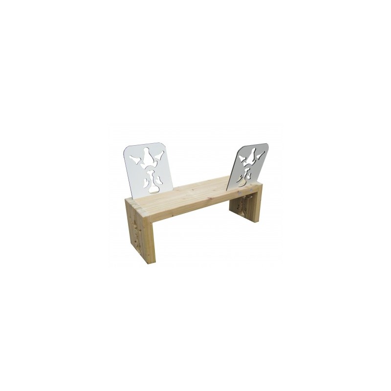 Banc vis à vis ORNEMENT