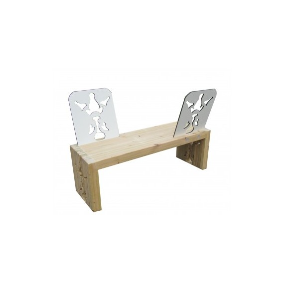 Banc vis à vis ORNEMENT