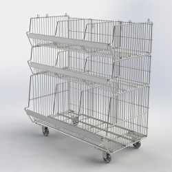 Bac soldeur devanture caisse