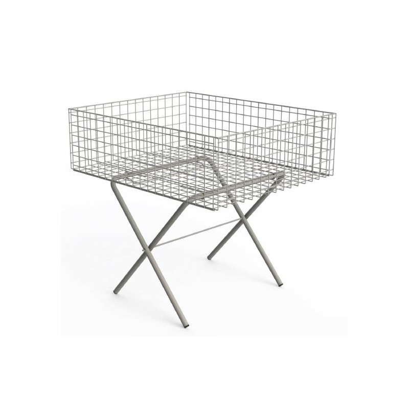 Table de fouille sur pieds repliable