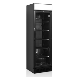 vitrine réfrigérée noire