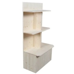 Tête d'armoire bois clair