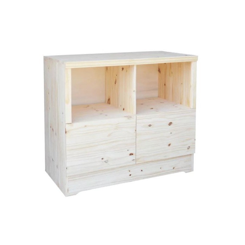 buffet bas en bois clair
