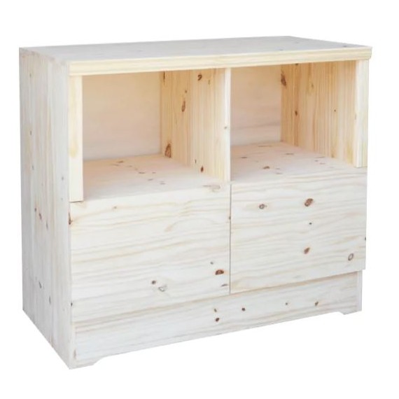 buffet bas en bois clair
