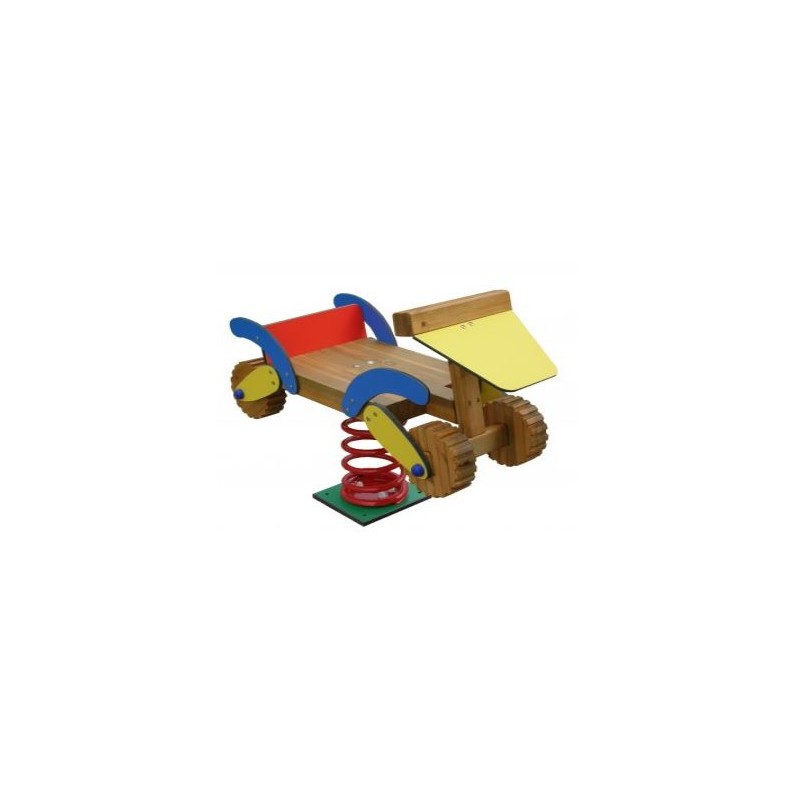 Jeu sur ressort quatre roues