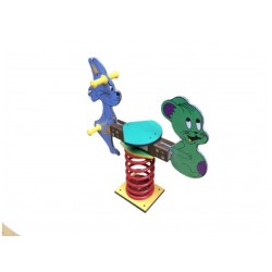 Jeu sur ressort TOM ET JERRY