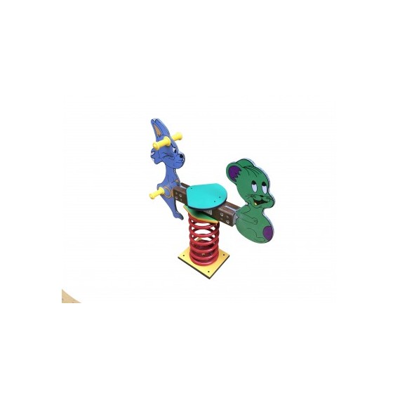 Jeu sur ressort TOM ET JERRY