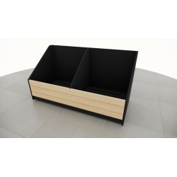 Bac à roulette pomme de terre