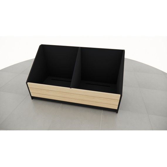 Bac à roulettes boulangerie