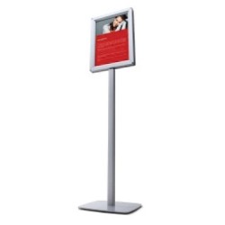 Porte-affichette alu double...