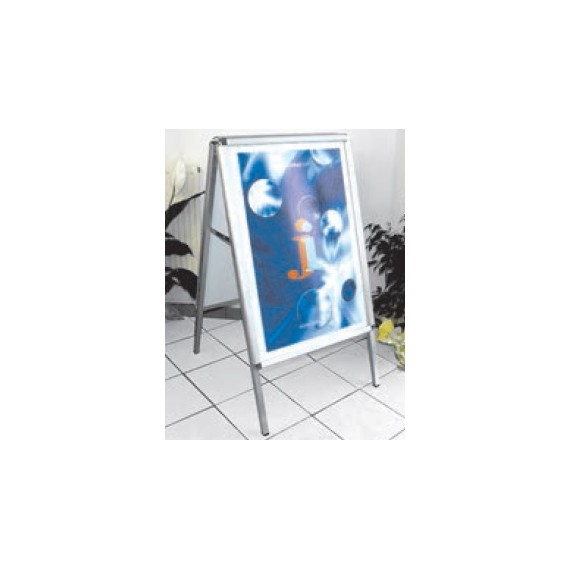 Chevalet avec cadre aluminium “clic”