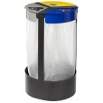 support sac poubelle 3 flux 45 litres