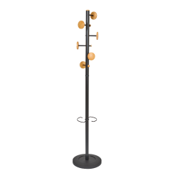 Porte manteaux music noir