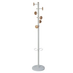 Porte manteaux music blanc