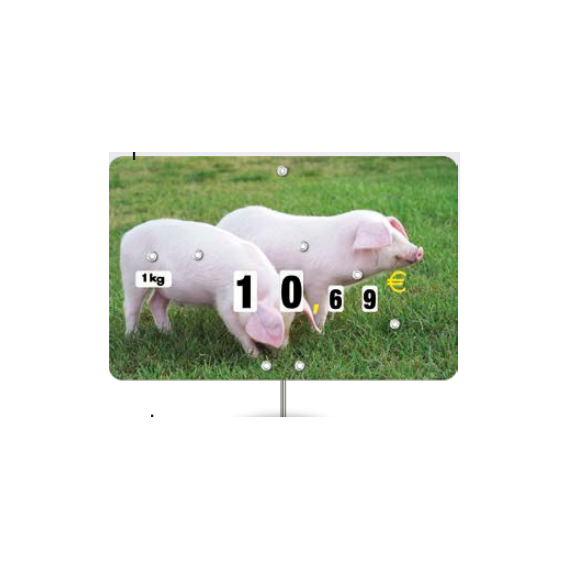 Étiquette Cochon