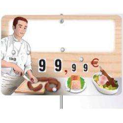 Étiquette votre Charcutier...