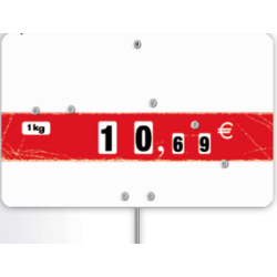 Étiquette Bandeau Rouge
