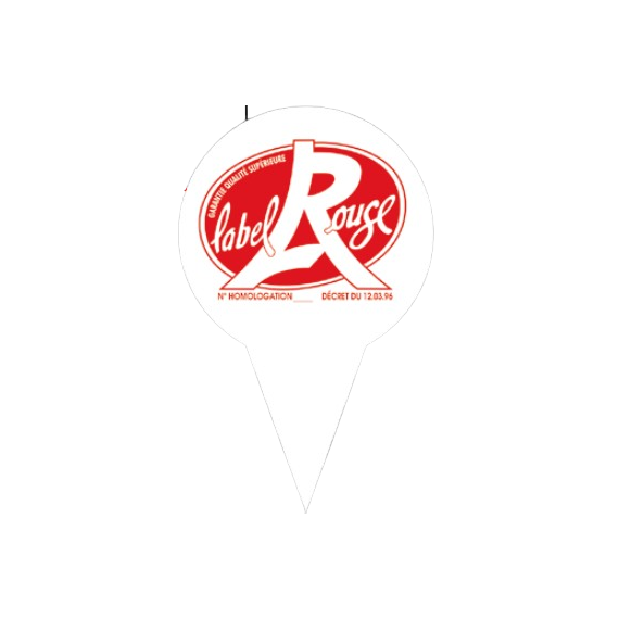 Étiquette Pique Label Rouge