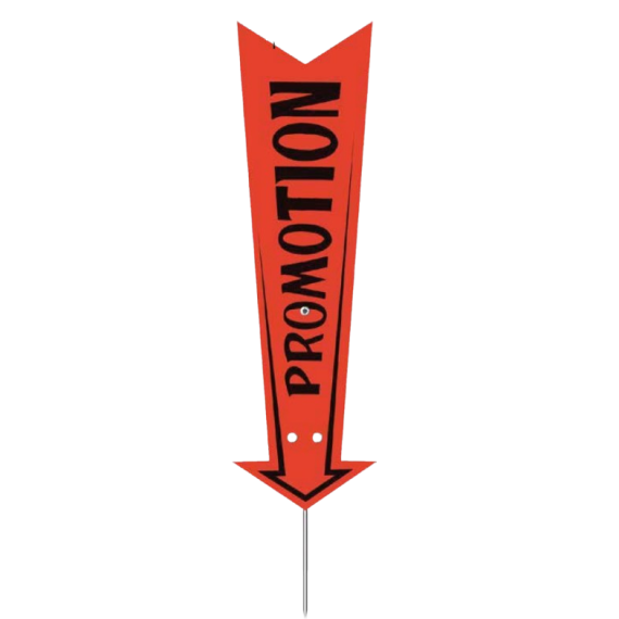 Étiquette Pique Flèche Promo