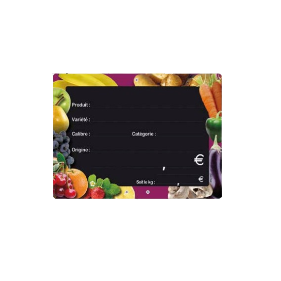 Étiquette Primeur pique