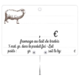 Étiquette Lait Brebis