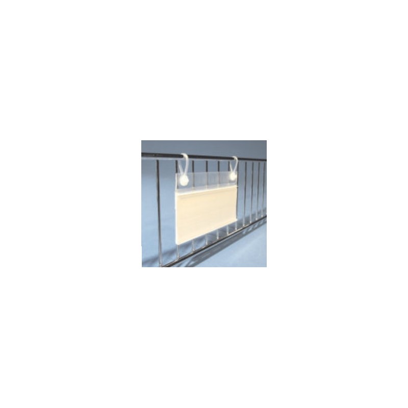 Porte étiquette panier fil