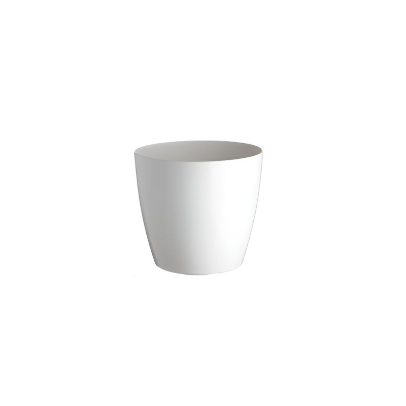 Pots plantes artificielles blanc Ø20cm