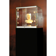 Vitrine d'exposition musée avec led