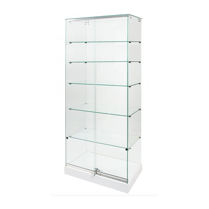 Vitrine d'exposition haute led