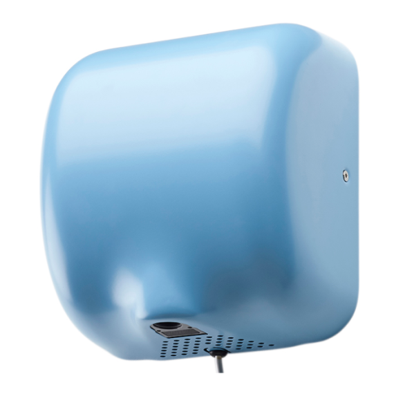 Sèche-mains auto horizontal 1400W Bleu