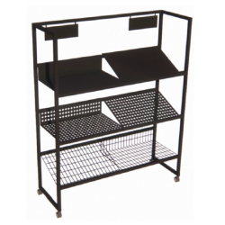 Étal fruits et légumes étroit