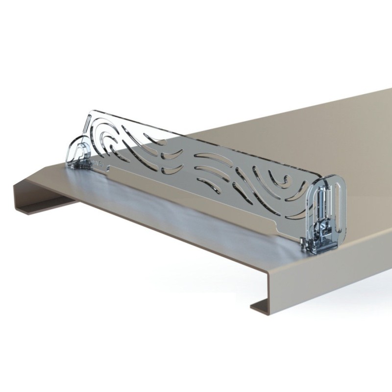 Séparateur pour meuble froid H50 mm | Organisation rayon réfrigéré