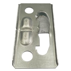 Pied métal et plastique pour rayonnage rack galvanisé