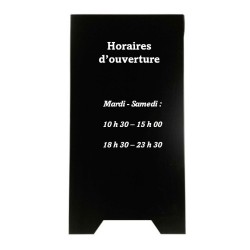 Chevalet trottoir plastique...