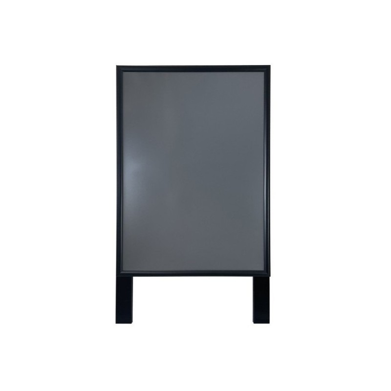 Chevalet publicitaire A1 cadre bois noir – Double face