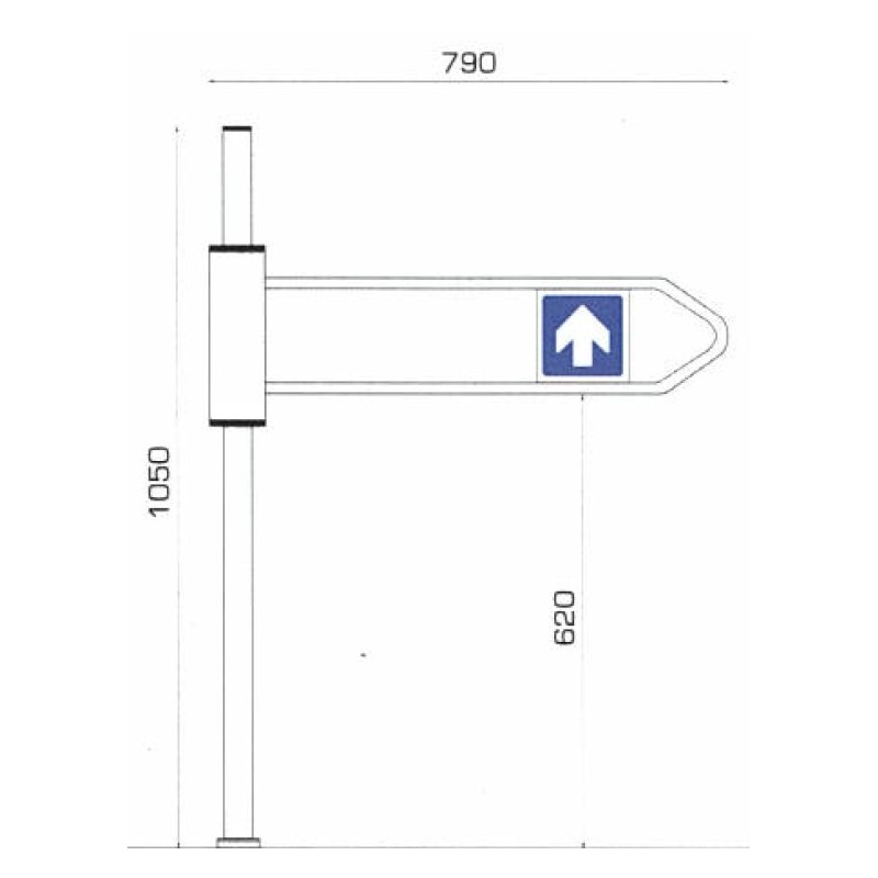 Portillon de magasin professionnel - 299 € | Agenc'Mag