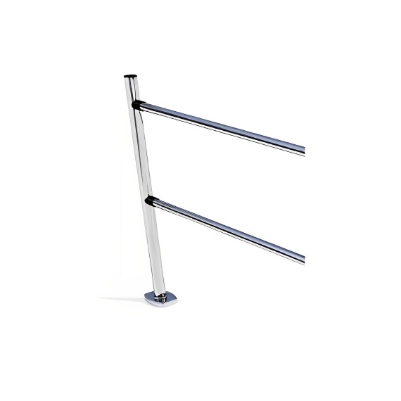 Poteau guidage magasin